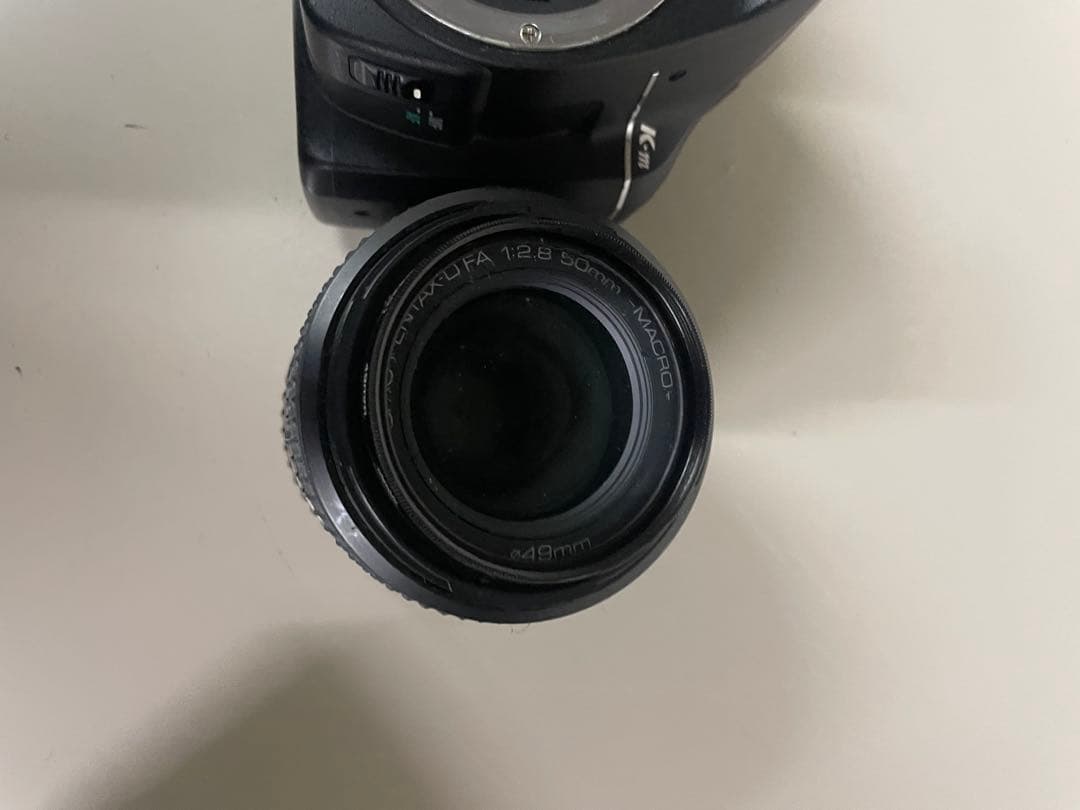 美品 PENTAX K-m デジタル一眼レフカメラ レンズ3個付き 充電機あり