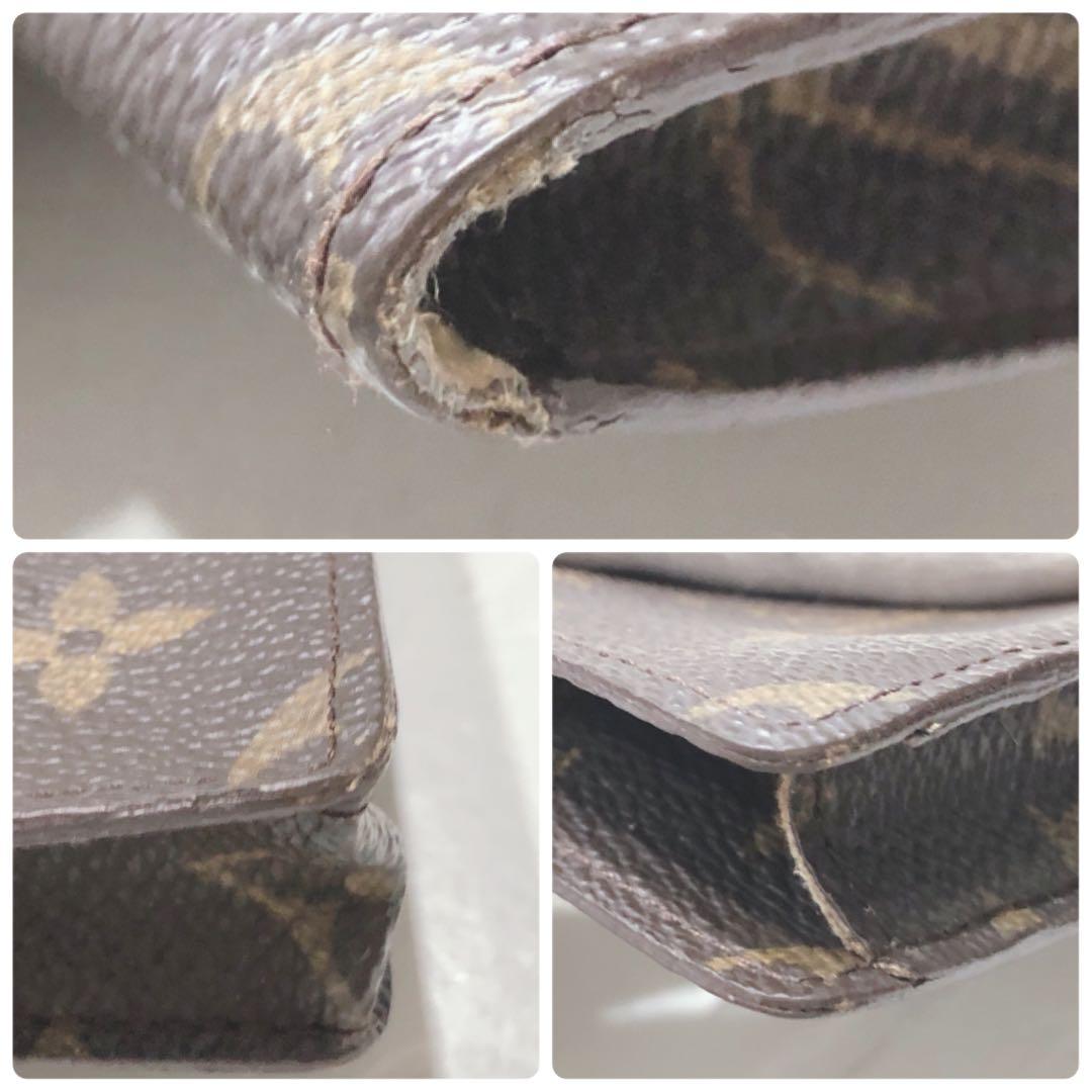 ☆LOUIS VUITTON☆ メガネケース モノグラム ブラウン レザー