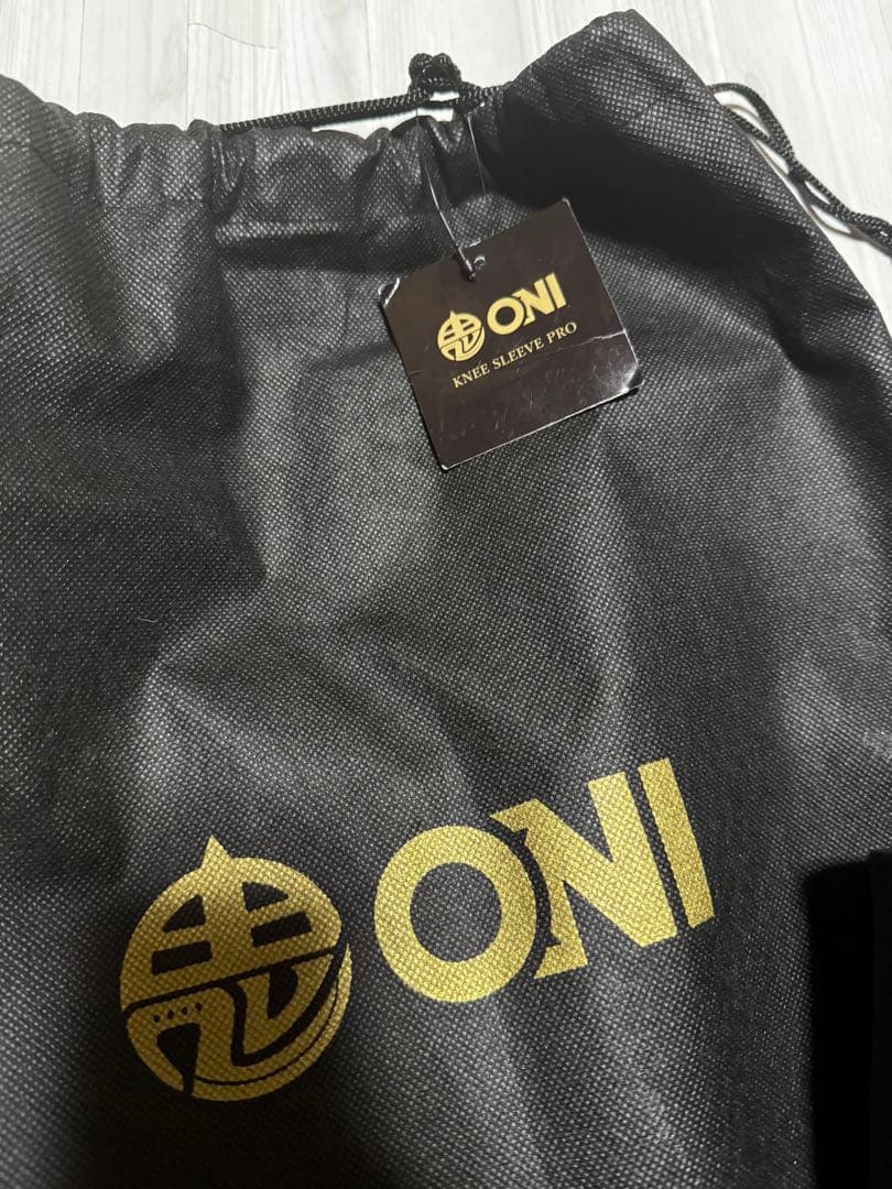 新品未使用【S級】ONIニースリーブPRO IPF公認　鬼プロ　Lサイズ