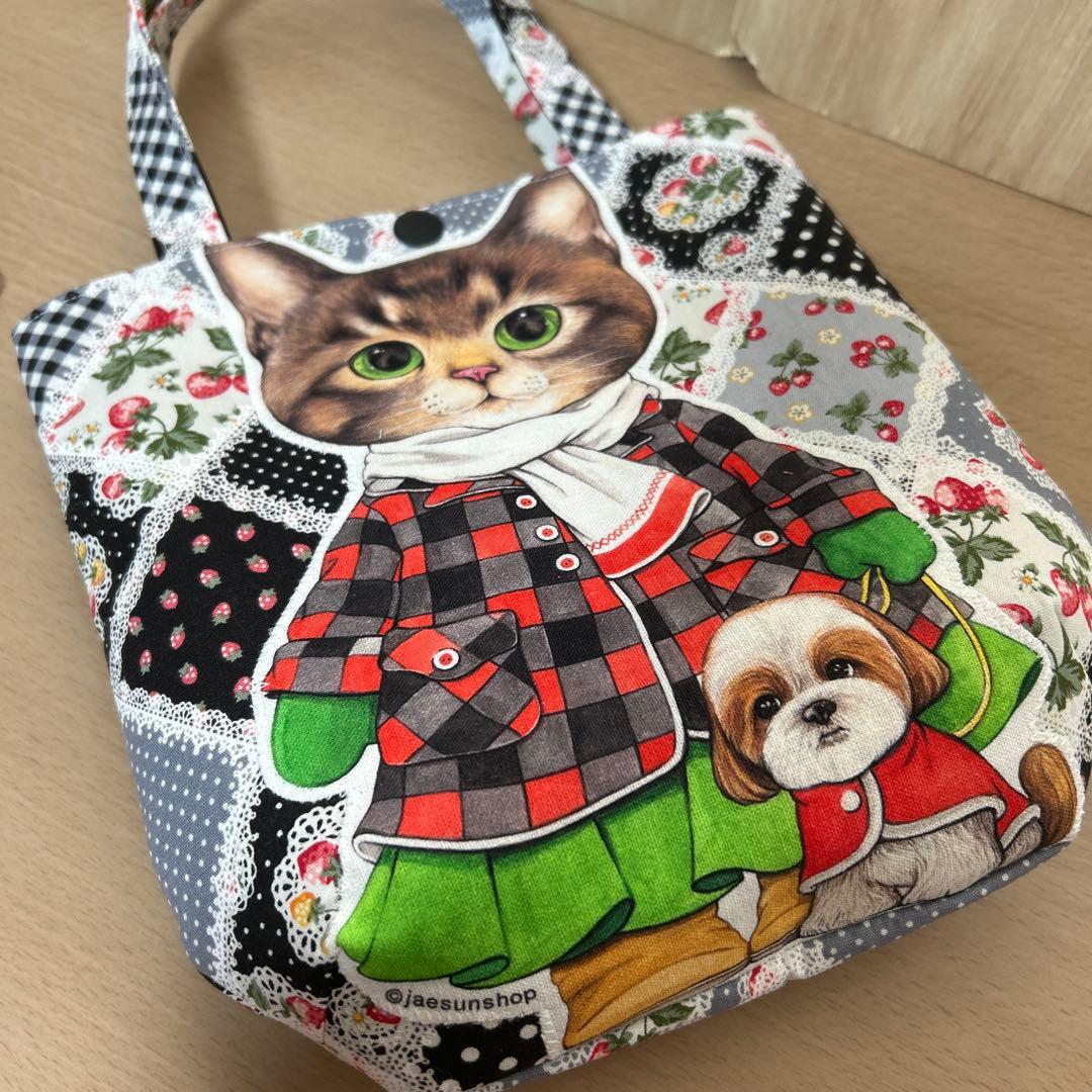 ハンドメイド　ころりんポーチ　コヤンイサムチョン☆赤ずきんサンダーちゃん☆
