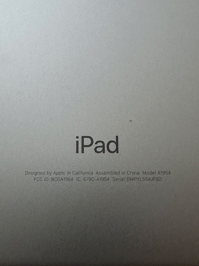 iPad 第6世代 32GB Wi-Fi+Cellular A1954 動作良好