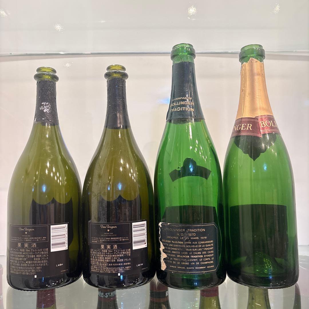 Dom Pérignon & Bollinger 空瓶セット