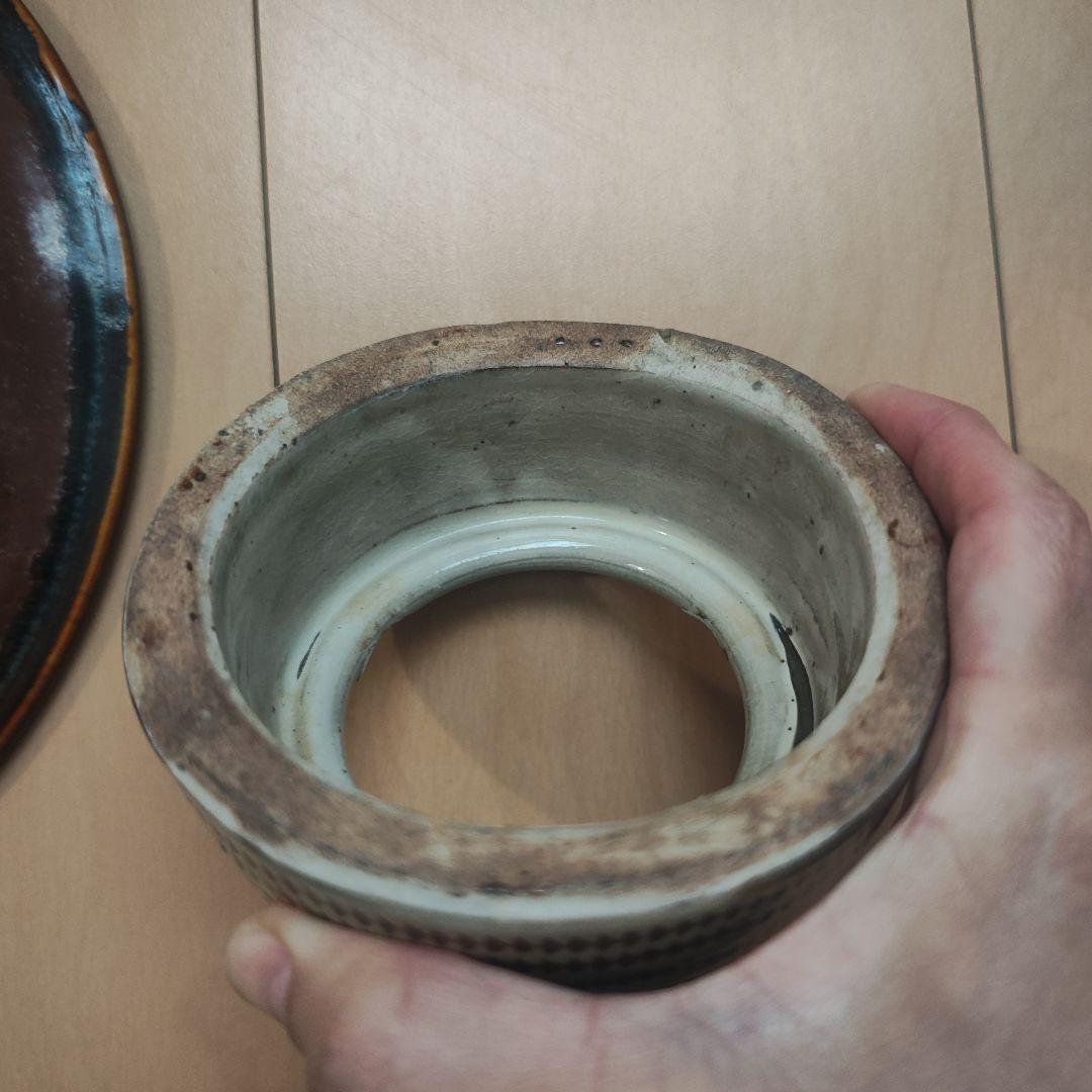 小石原焼 大皿 長期保管品 灰皿、花器にも