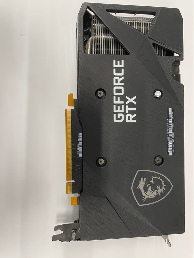 NVIDIA GeForce RTX3060TI MSI OCV1 ジャンク品