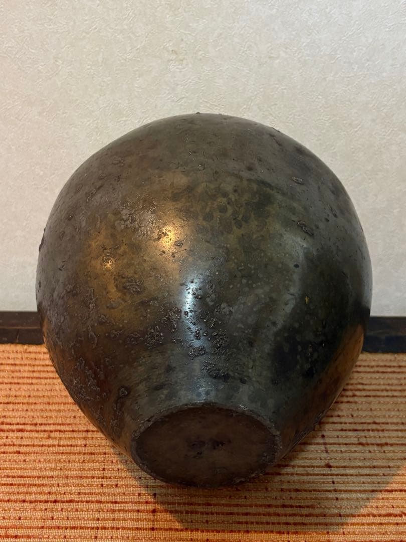 骨董　時代物　茶壺　古錫茶壺　3kg 古美術　アンティーク