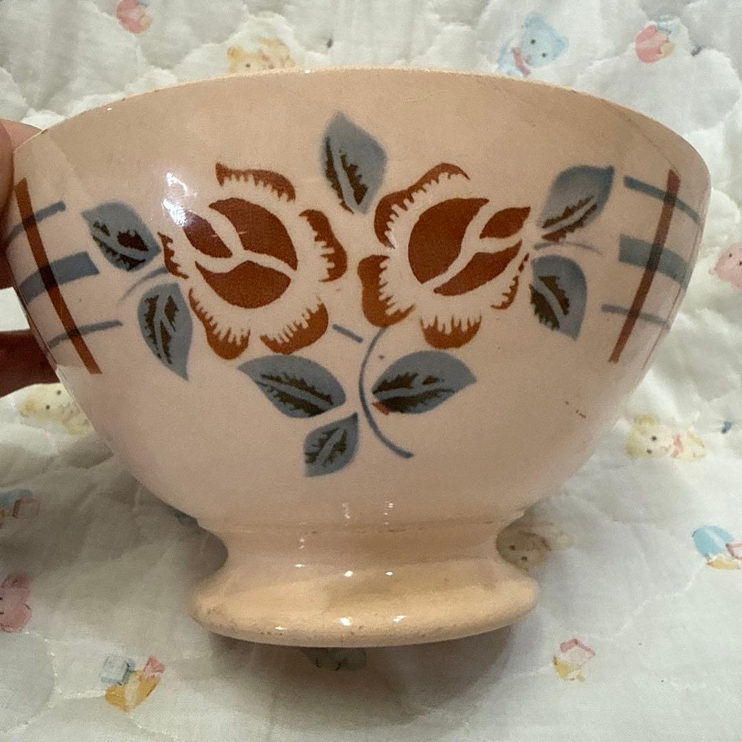 フランス購入ディゴワンアンティークカフェオレボウル