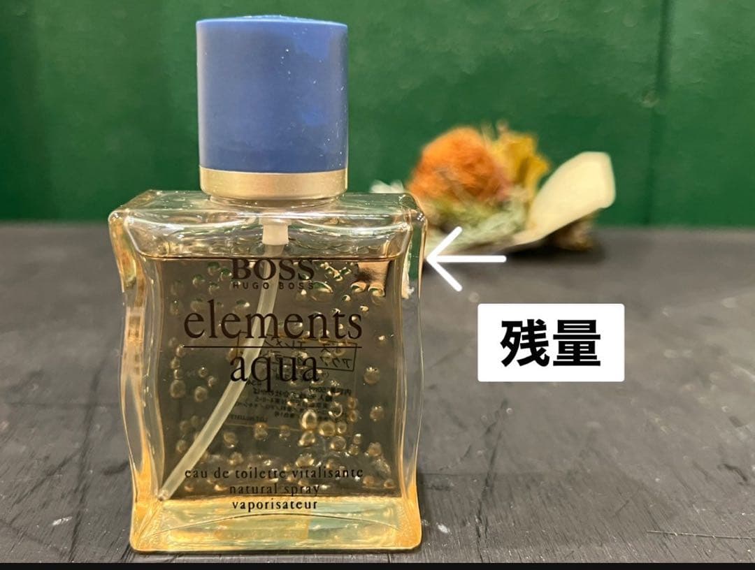 ヒロ＊希少 廃盤 ヒューゴボス エレメンツアクア　オードトワレ 50ml