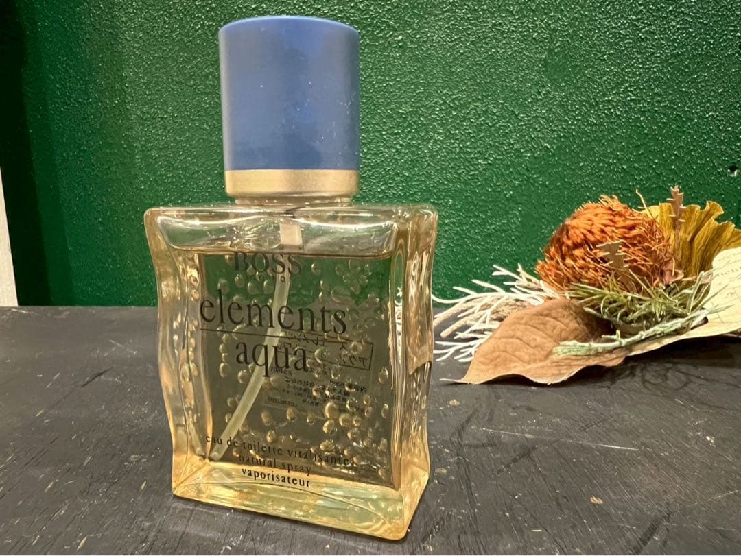 ヒロ＊希少 廃盤 ヒューゴボス エレメンツアクア　オードトワレ 50ml