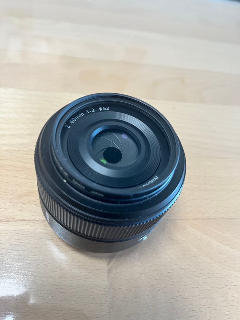 ニコン NIKKOR Z 40mm f2 箱取説付属