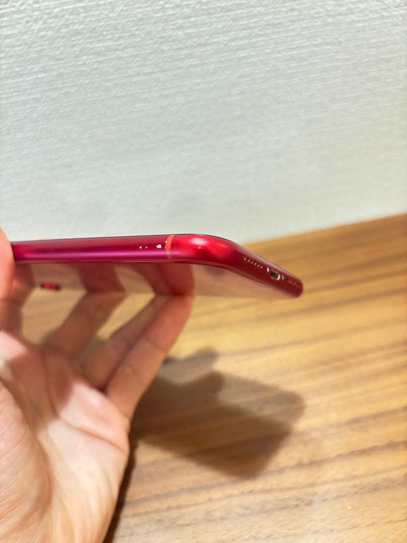 【純正バッテリー96%】iPhone XR 128G 本体 赤SIMロック解除済