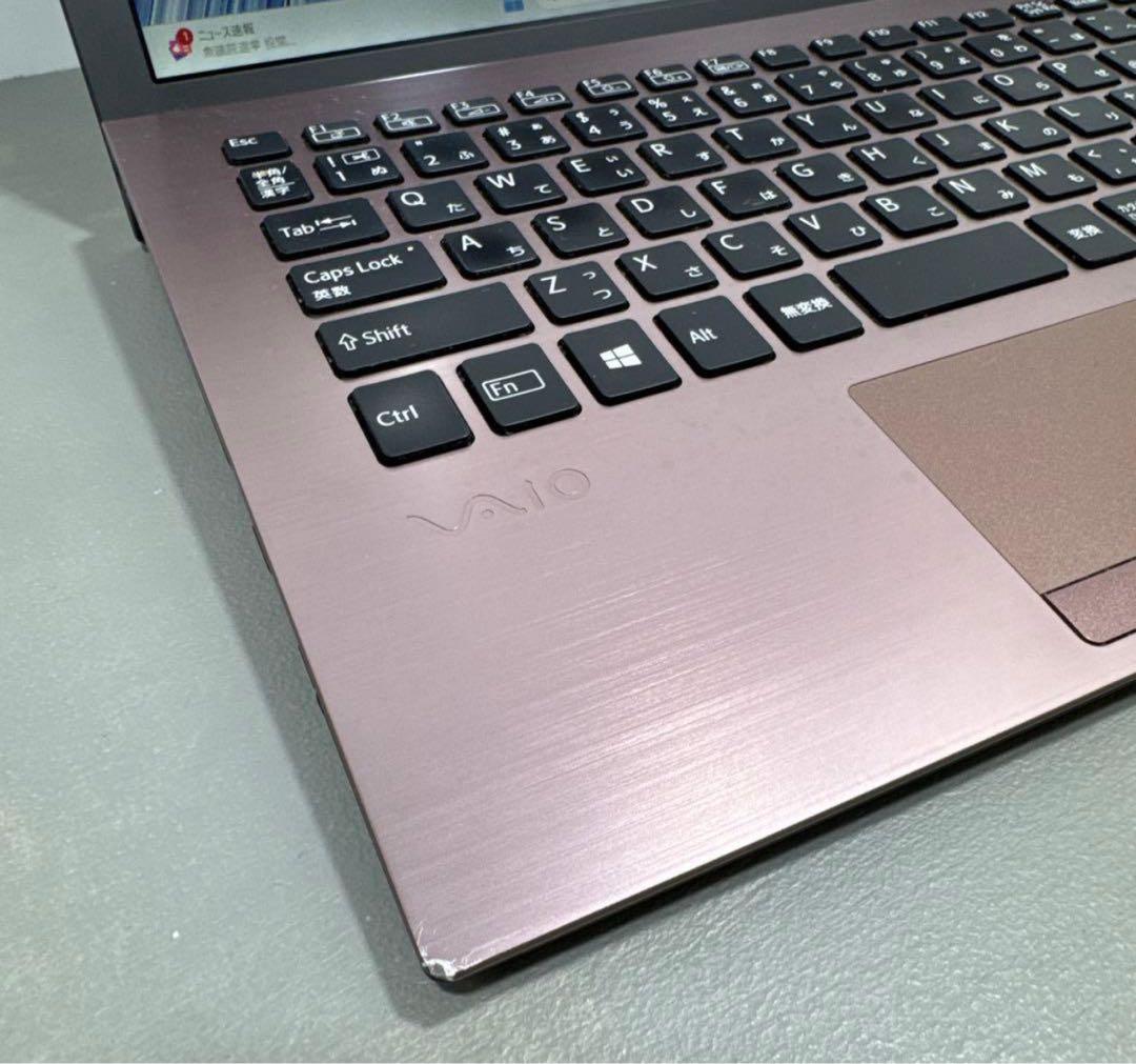 【限定】VaioS11ブラウン＆ブラック☘8世代i7メモリ16NVMe512