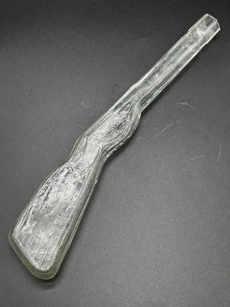 大型　ライフル型　金平糖瓶　レトロ瓶　ガラス
