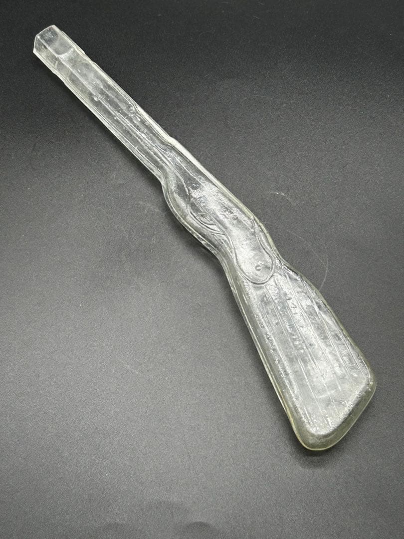 大型　ライフル型　金平糖瓶　レトロ瓶　ガラス