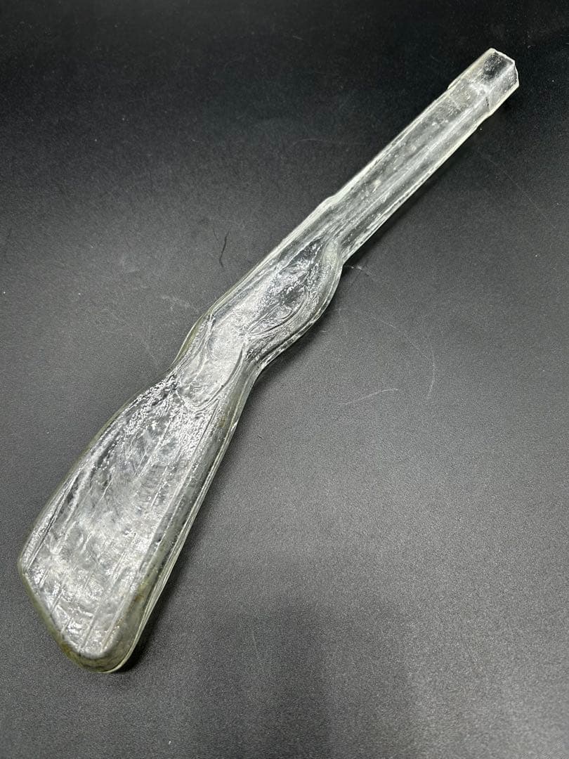 大型　ライフル型　金平糖瓶　レトロ瓶　ガラス