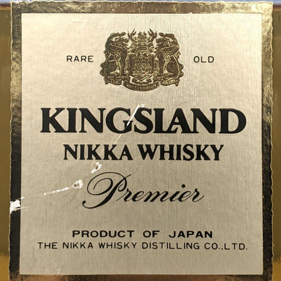 ニッカ　キングスランド　特級　従価税率適用　760ml43%　古酒未開栓　箱無⑤