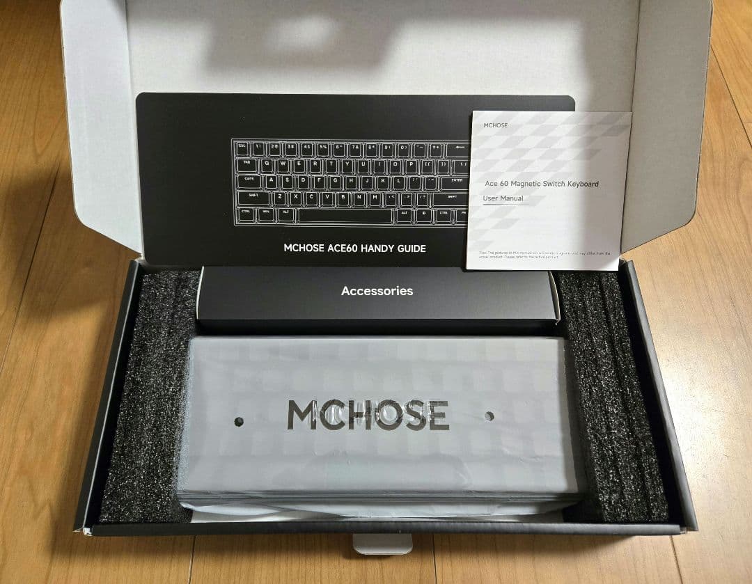 MCHOSE ACE60 pro ブラック
