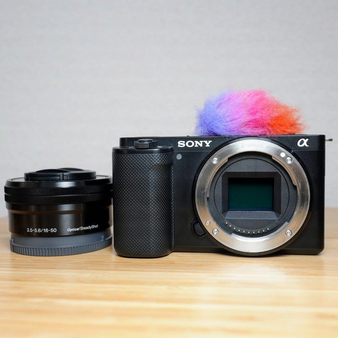 SONY VLOGCAM ZV-E10L レンズセット バッテリー2個/充電器付