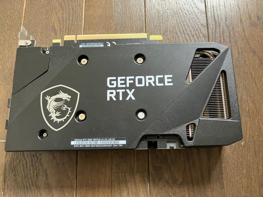 グラフィックボード・グラボ・ビデオカード MSI GeForce RTX 3060 VENTUS 2X XS 12G OC
