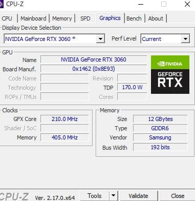 グラフィックボード・グラボ・ビデオカード MSI GeForce RTX 3060 VENTUS 2X XS 12G OC