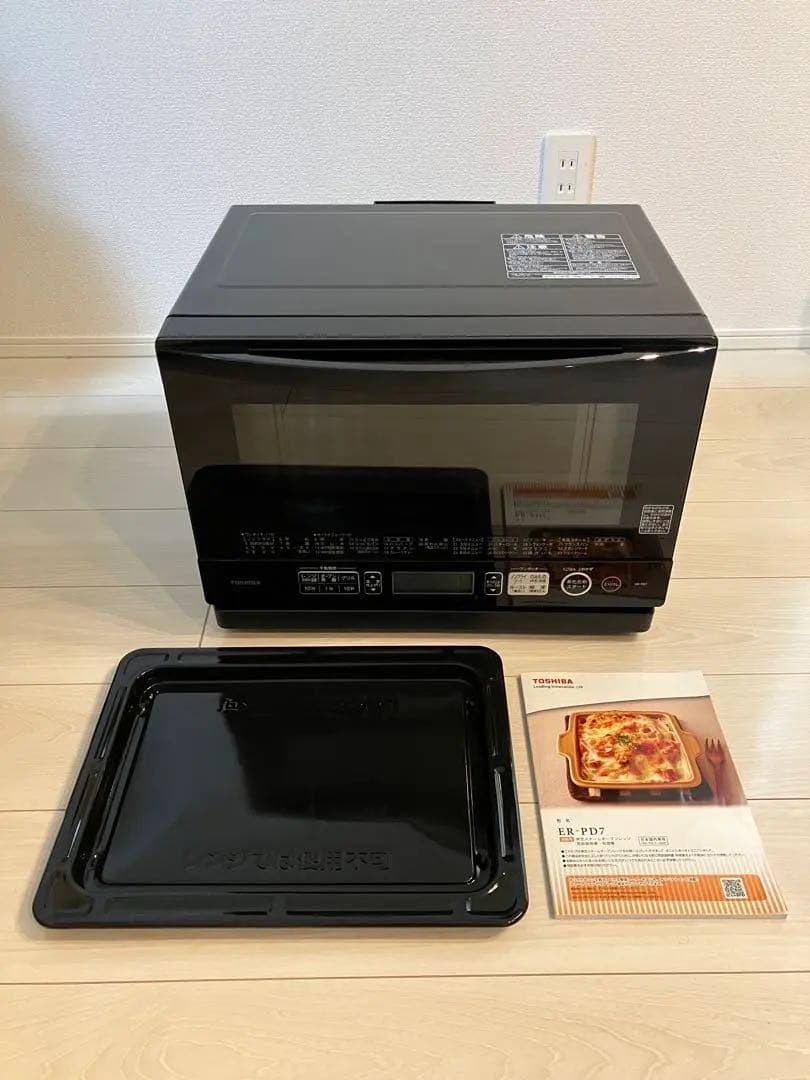 【ジャンク品】TOSHIBA 石窯ドーム オーブンレンジ電子レンジ2017年製