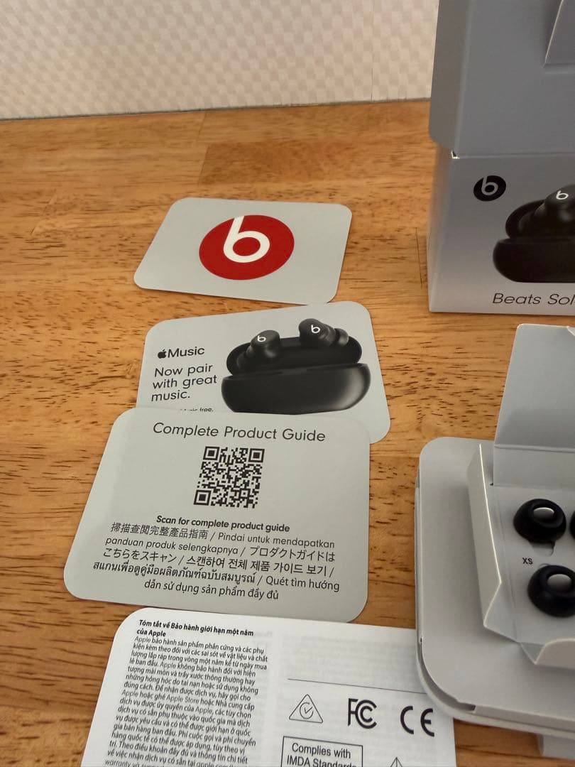 Beats Solo Buds ワイヤレスイヤフォン　ブラック 美品