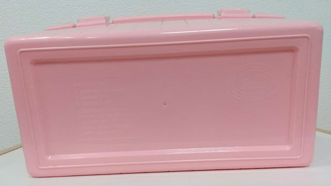 昭和レトロ オサムグッズ　ミスタードーナツ ピクニックランチボックス ピンク