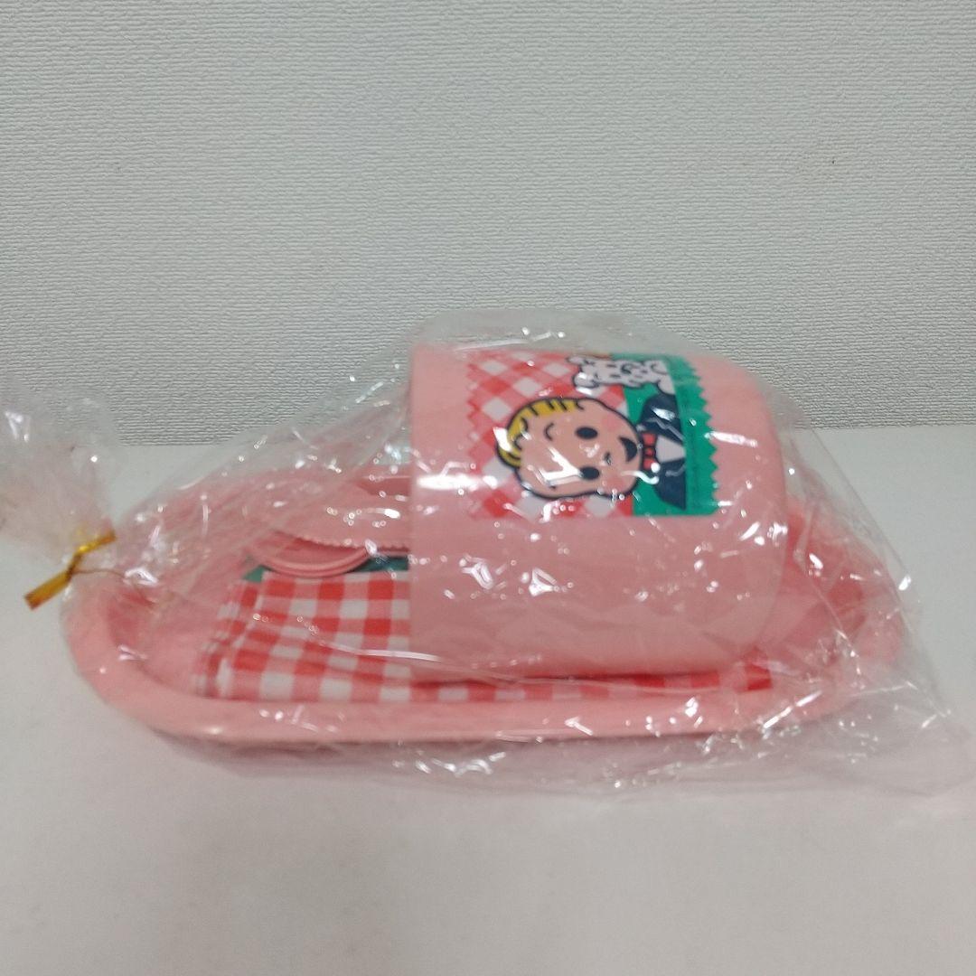 昭和レトロ オサムグッズ　ミスタードーナツ ピクニックランチボックス ピンク