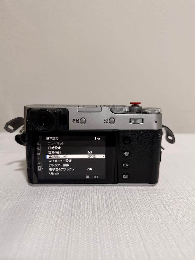 【美品】FUJIFILM X100V シルバー