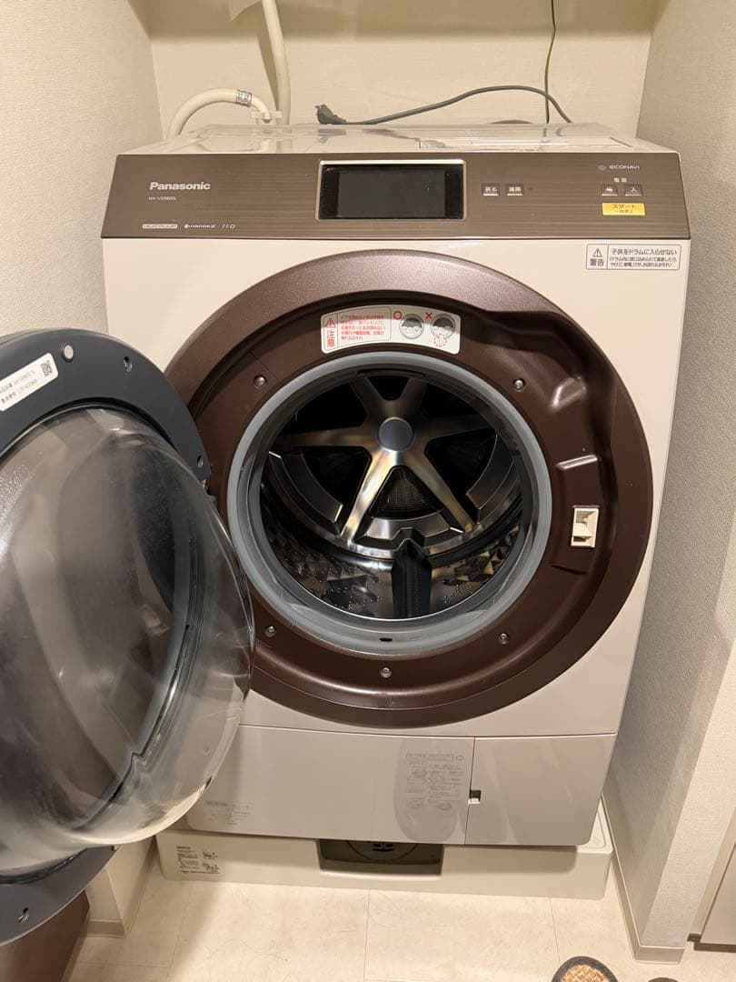 直接引き取りのみ　パナソニック NA-VX9800L　ななめドラム洗濯乾燥機