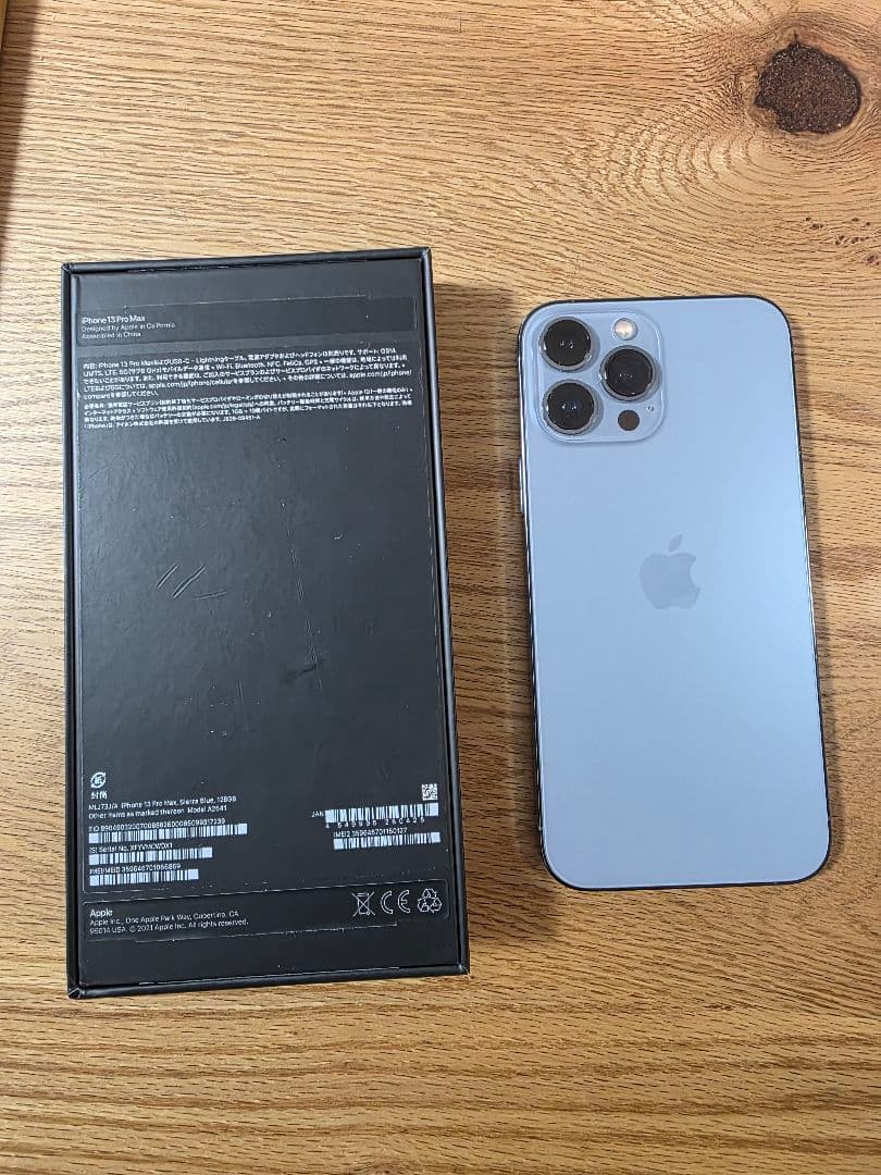 ヒ*ミ様 AppleiPhone13 Promax 128g バッテリー新品 s