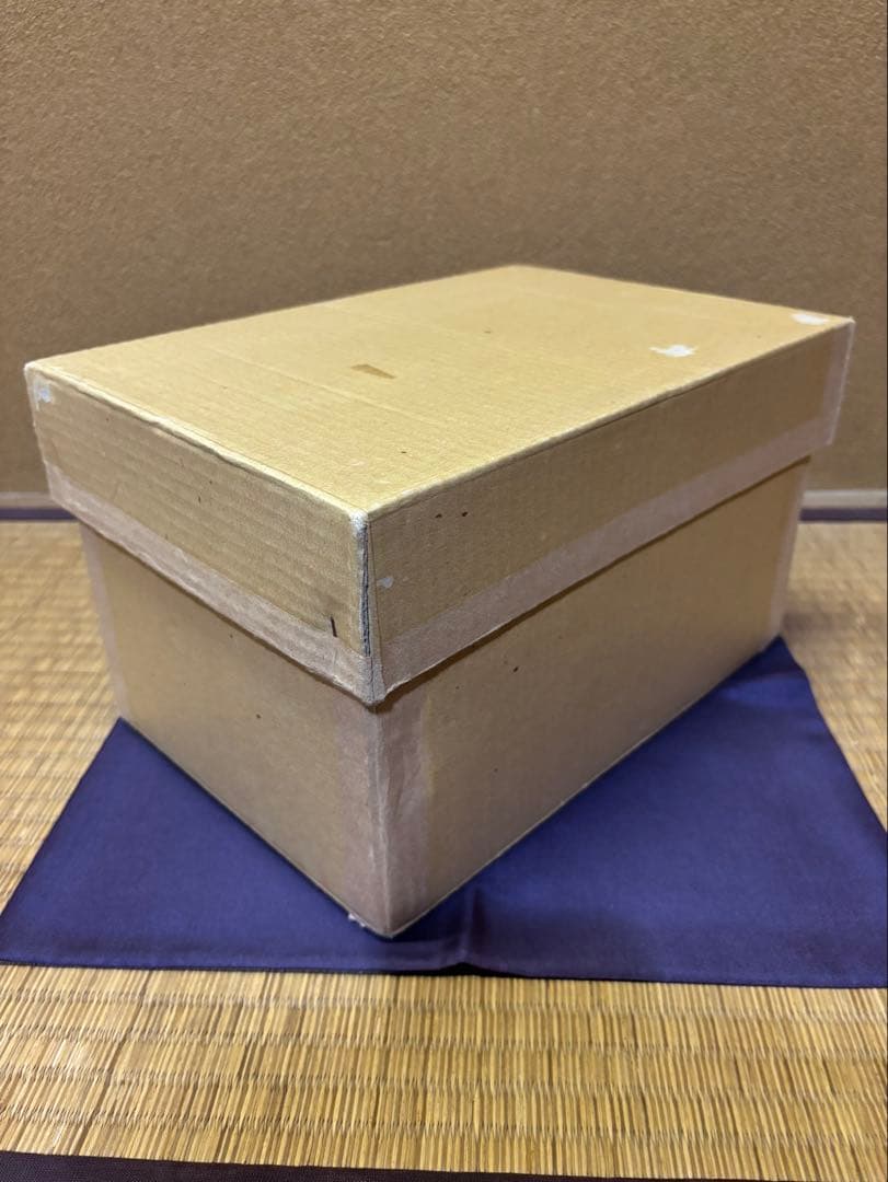 川端近左　粒足煙草盆　莨盆　茶道具　京塗