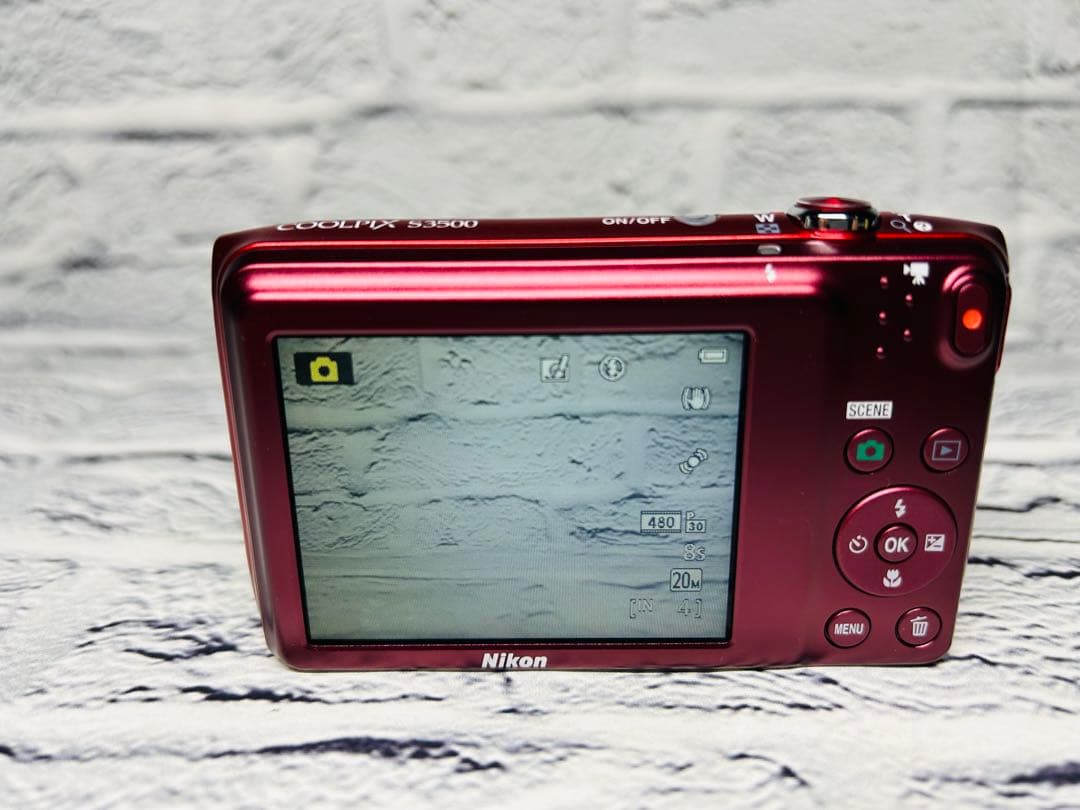 元箱付き Nikon ニコン COOLPIX S3500 デジタル カメラ