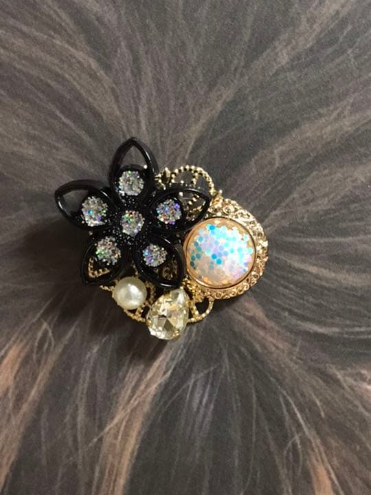 ハンドメイド　ポニーフック No.4