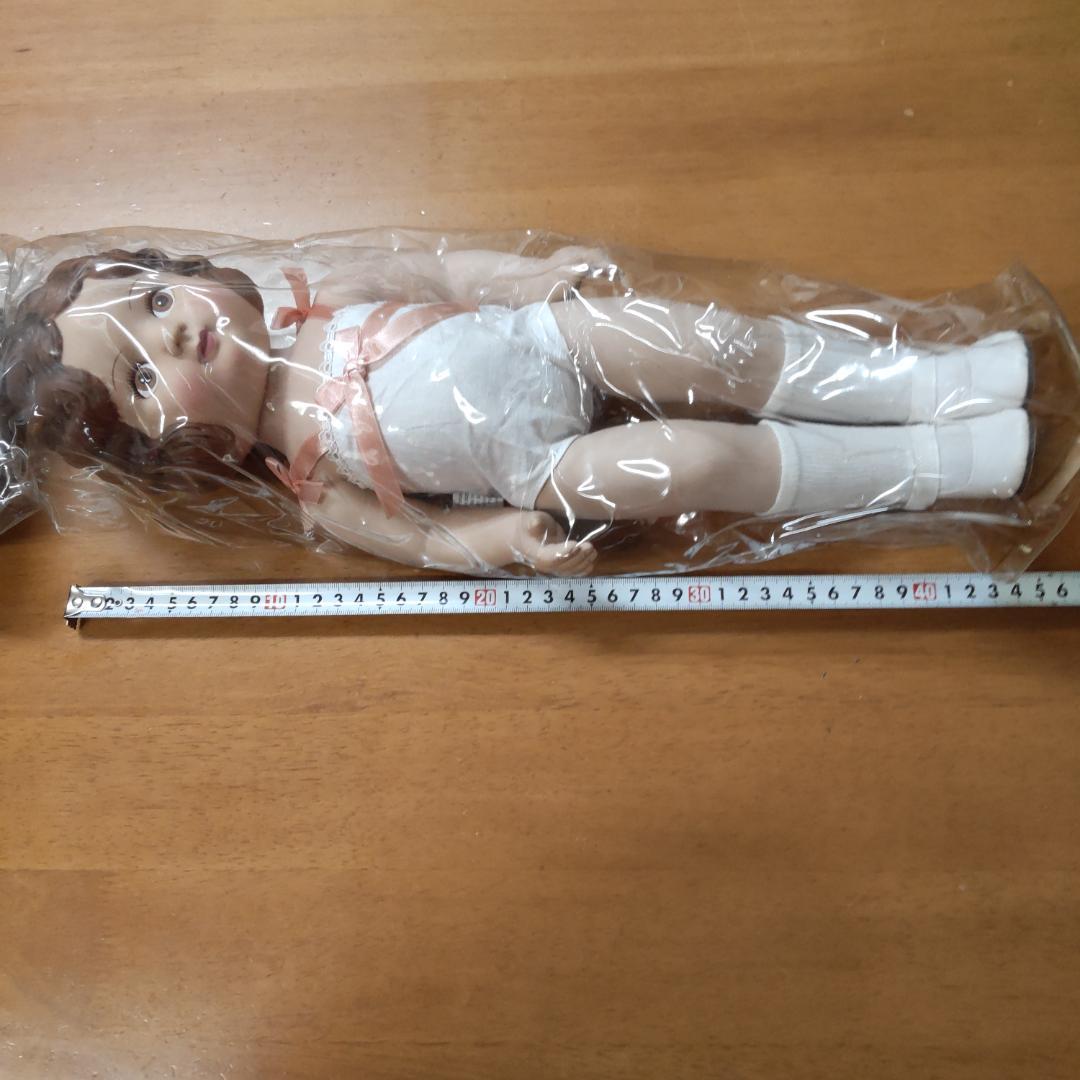 ドール　ビスクドール風肌　人形　ヴィンテージドール