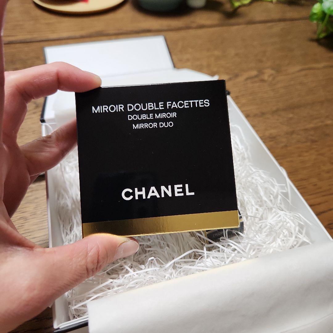 CHANEL MIROIR DOUBLE FACETTES　手鏡と口紅のセット