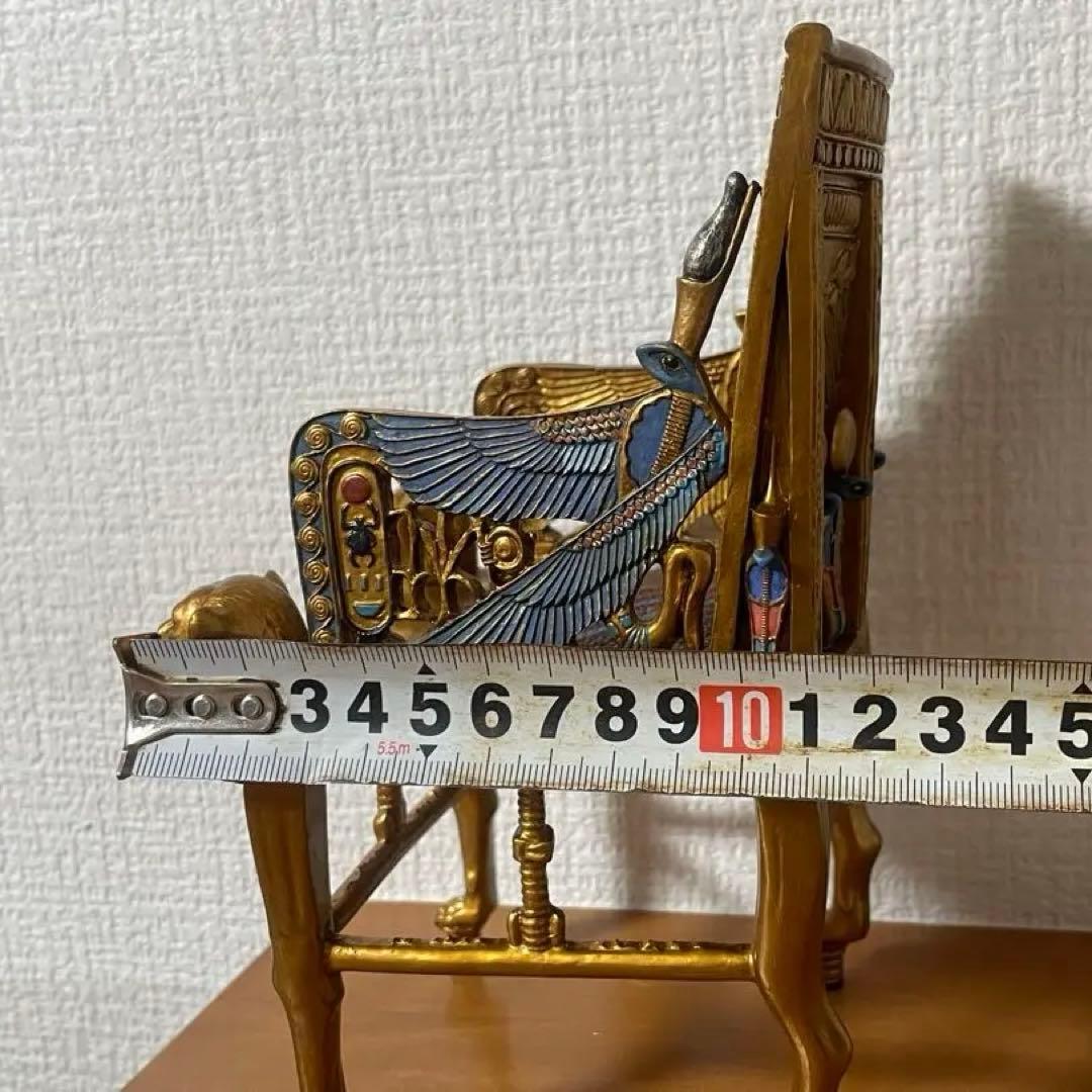 希少品　ツタンカーメン　ゴールデンスローン　オブジェ　玉座　ヴェロネーゼ社