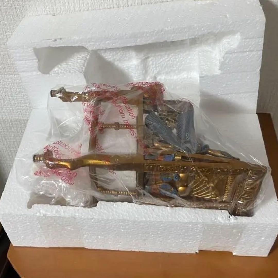 希少品　ツタンカーメン　ゴールデンスローン　オブジェ　玉座　ヴェロネーゼ社