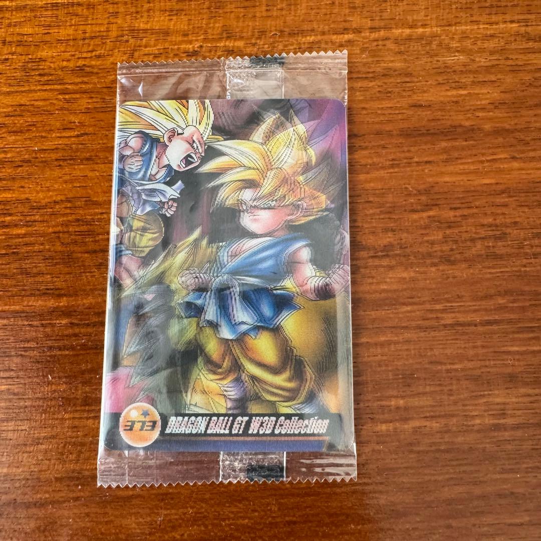 【新品未開封】ドラゴンボール 森永ウエハースカード　3Dコレクションカードセット