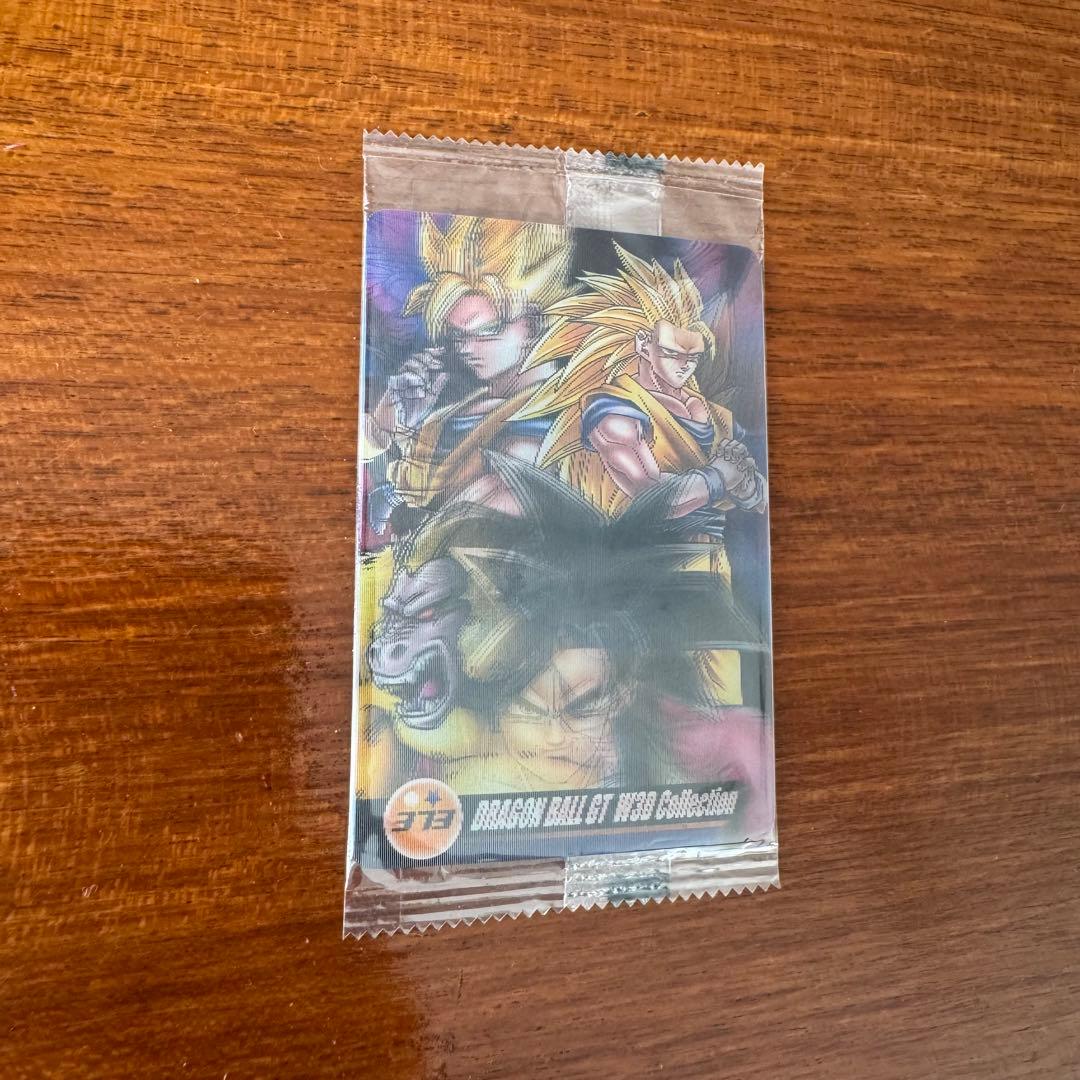 【新品未開封】ドラゴンボール 森永ウエハースカード　3Dコレクションカードセット