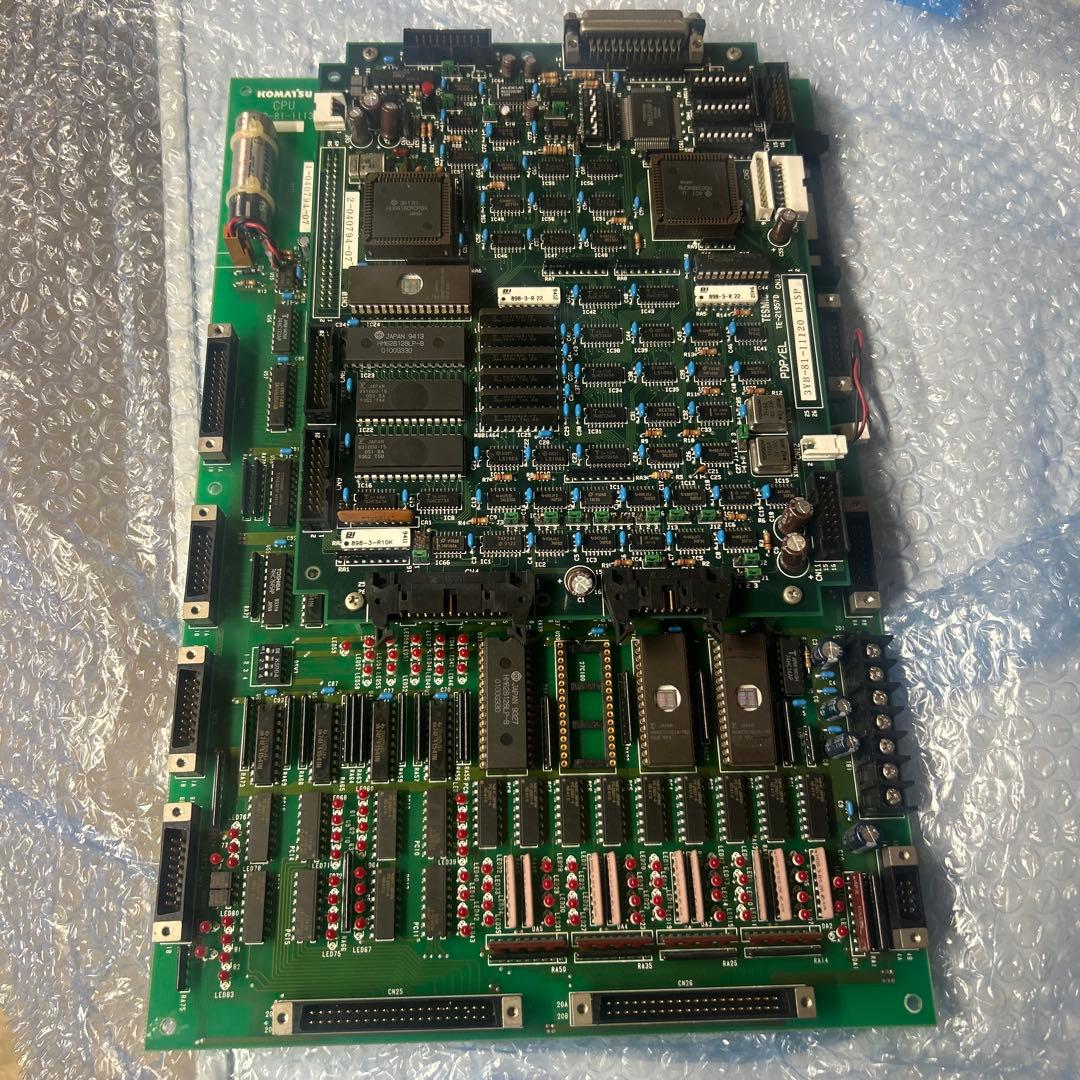 コマツ産業機械CPUボード（型番：3YB-81-11130）