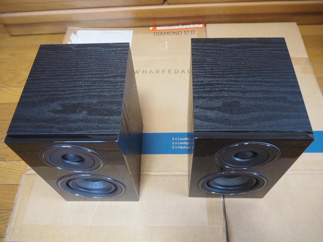 ■ワーフェデール Wharfedale Diamond 12.0 ブラックペア