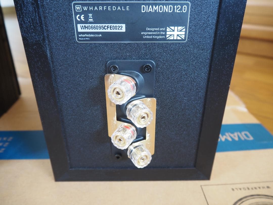 ■ワーフェデール Wharfedale Diamond 12.0 ブラックペア