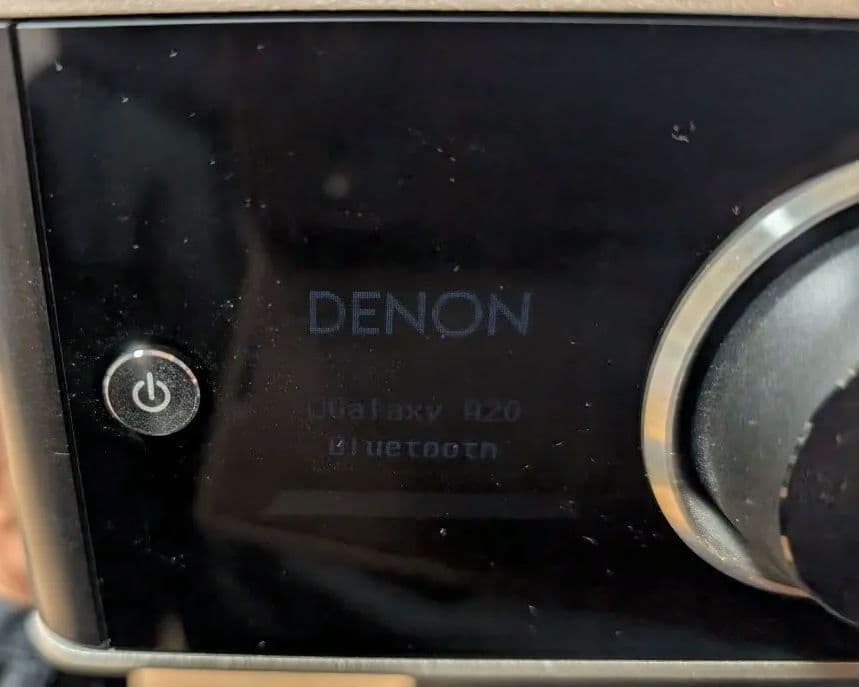 DENON PMA-50 アンプ リモコン無/表示薄め