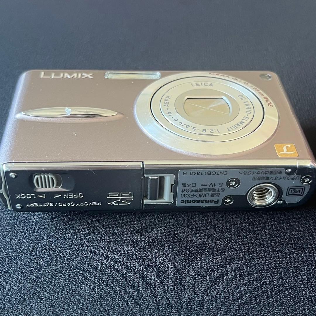 Panasonic LUMIX DMC-FX30 CCDセンサー コンデジ