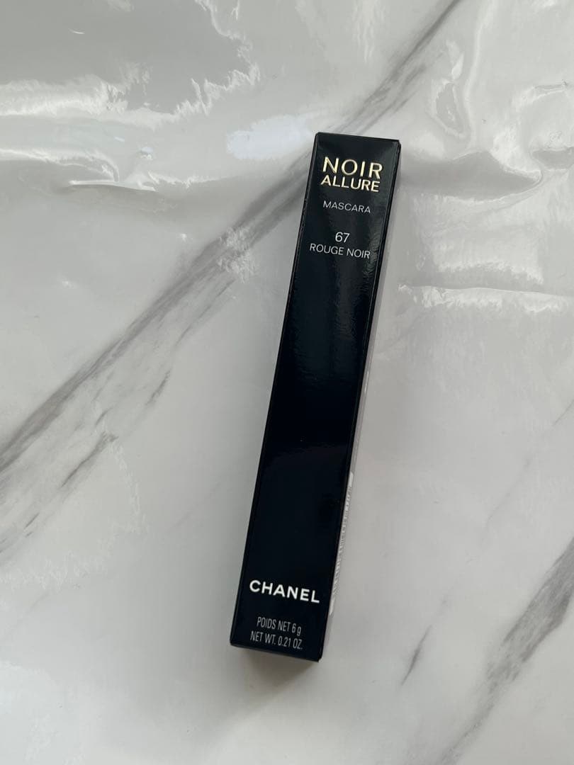 新品 chanel ヌワール アリュール マスカラ 67 ルージュヌワール