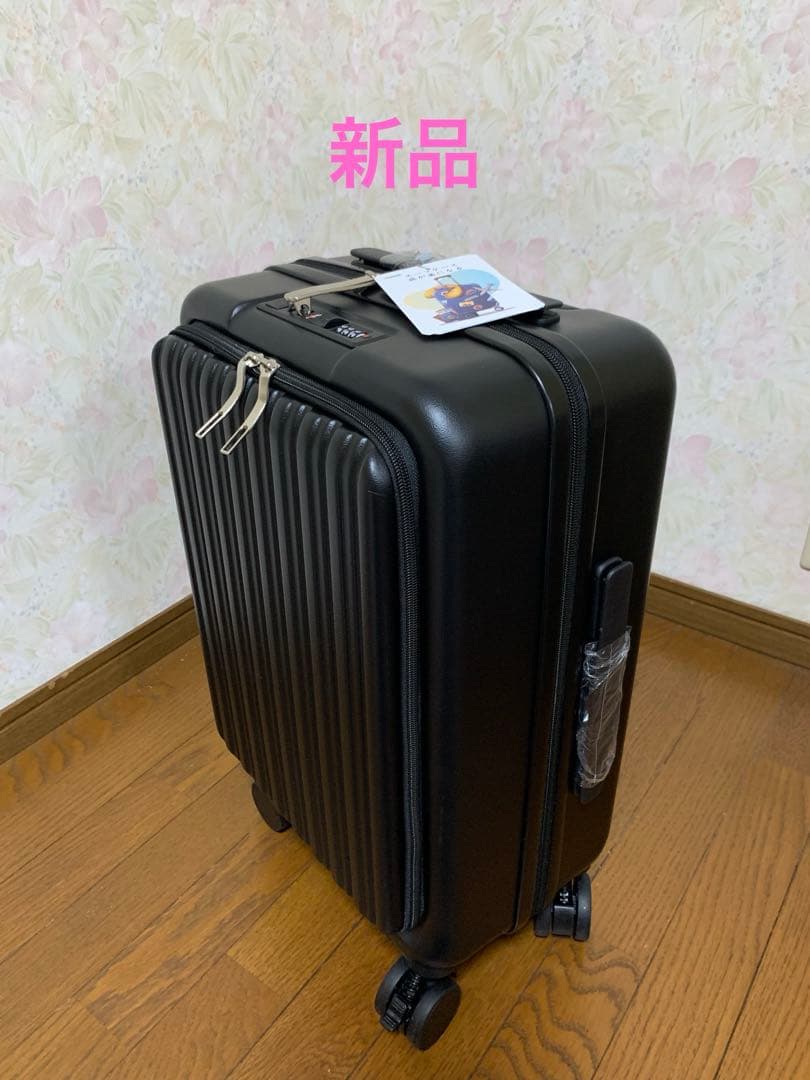 ❣️多機能❣️スーツケース 機内持ち込み フロントオープン 耐衝撃 TSAロック S