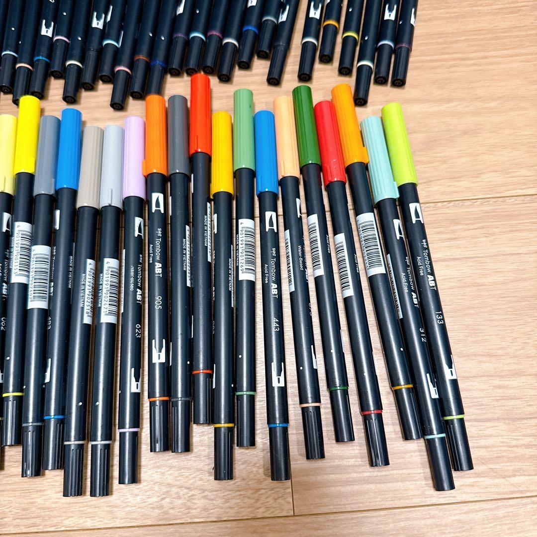 【送料込】Tombow ABT マーカー 106色セット
