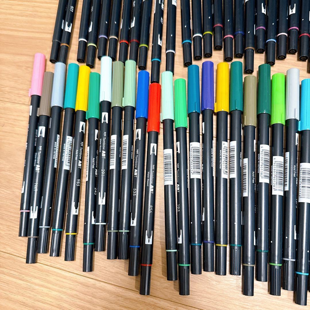 【送料込】Tombow ABT マーカー 106色セット