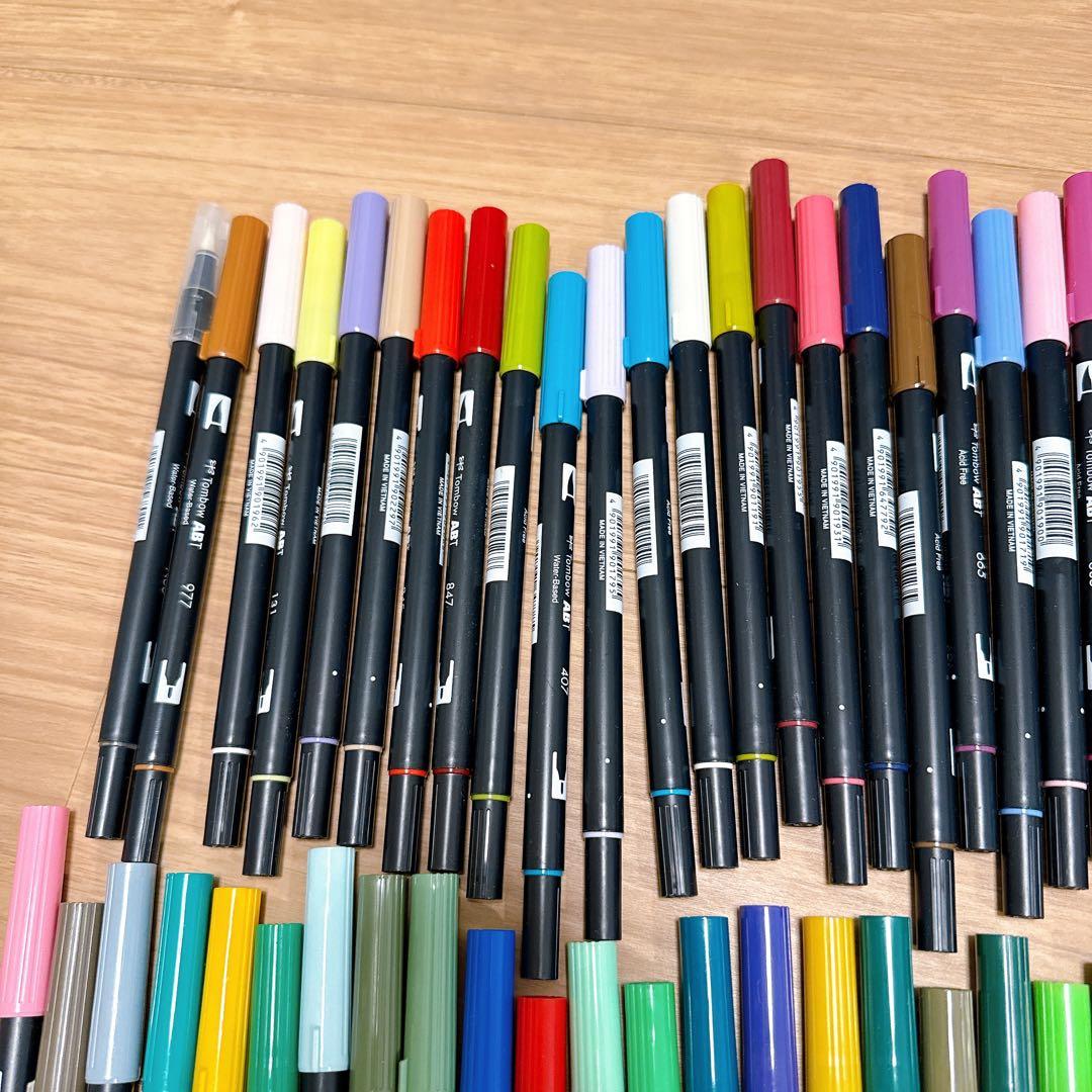 【送料込】Tombow ABT マーカー 106色セット