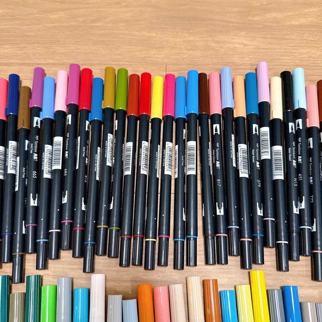 【送料込】Tombow ABT マーカー 106色セット